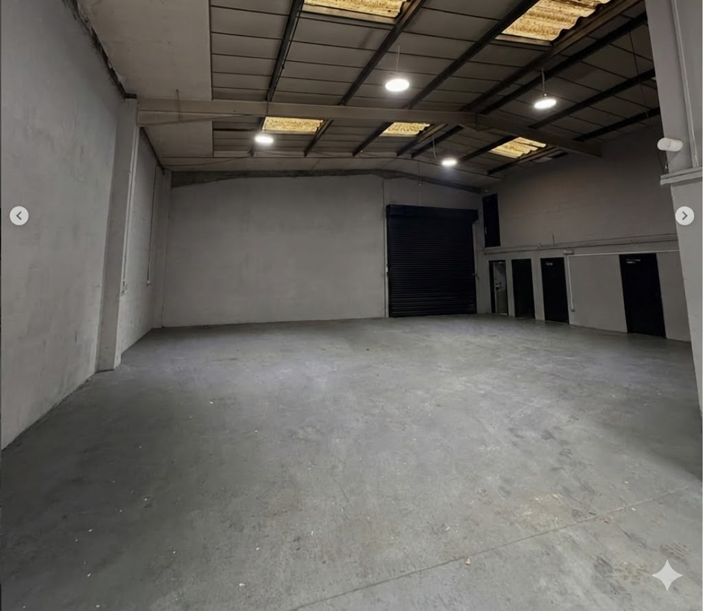 concrete workshop floor before resin coating installation